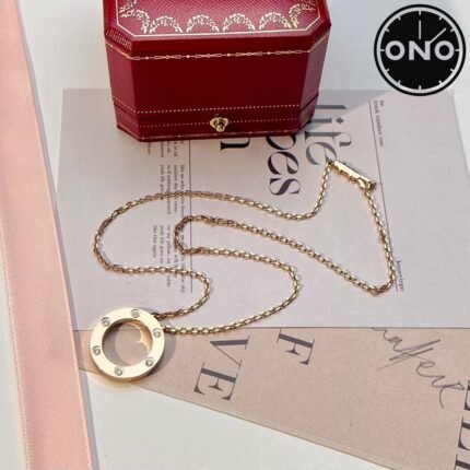 040 ONO cartier necklace 2025 new arrival top version & factory direct