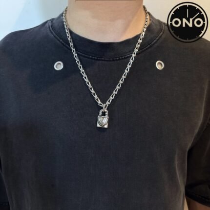 054 ONO chrome hearts necklace 2025 new arrival top version & factory direct