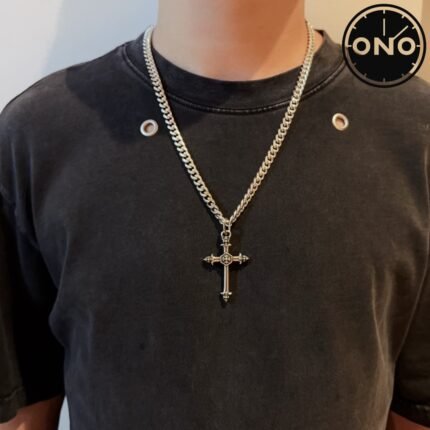 095 ONO chrome hearts necklace 2025 new arrival top version & factory direct