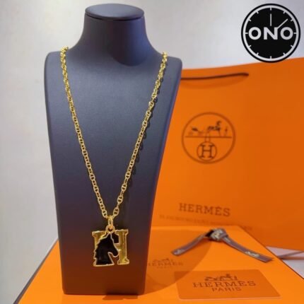 056 ONO hermes necklace 2025 new arrival top version & factory direct