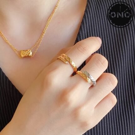 002 ONO chanel ring 2025 new arrival top version & factory direct