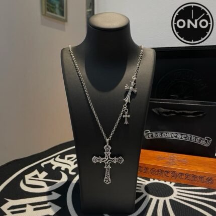 074 ONO chrome hearts necklace 2025 new arrival top version & factory direct