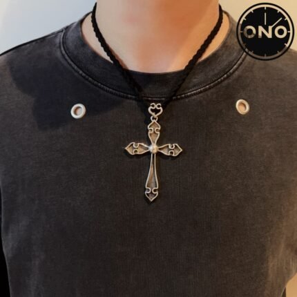 086 ONO chrome hearts necklace 2025 new arrival top version & factory direct