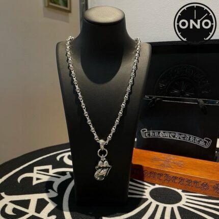 073 ONO chrome hearts necklace 2025 new arrival top version & factory direct