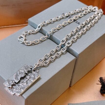 021 ONO balenciaga necklace 2025 new arrival top version & factory direct