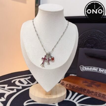 032 ONO chrome hearts necklace 2025 new arrival top version & factory direct