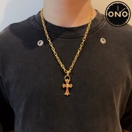091 ONO chrome hearts necklace 2025 new arrival top version & factory direct