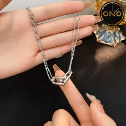 021 ONO tiffany necklace 2025 new arrival top version & factory direct