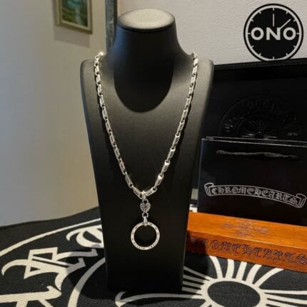 046 ONO chrome hearts necklace 2025 new arrival top version & factory direct