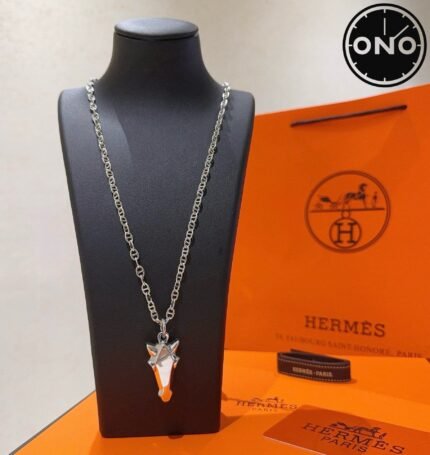 107 ONO hermes necklace 2025 new arrival top version & factory direct