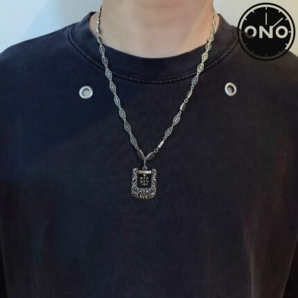 055 ONO chrome hearts necklace 2025 new arrival top version & factory direct