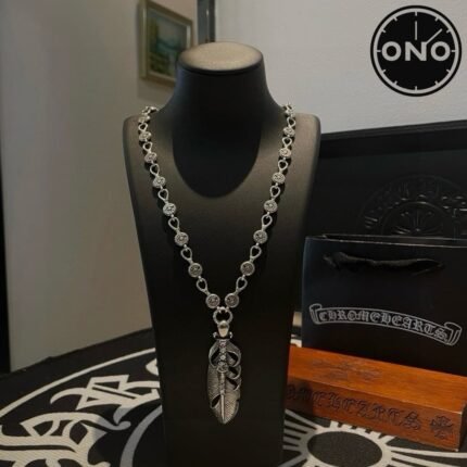 043 ONO chrome hearts necklace 2025 new arrival top version & factory direct
