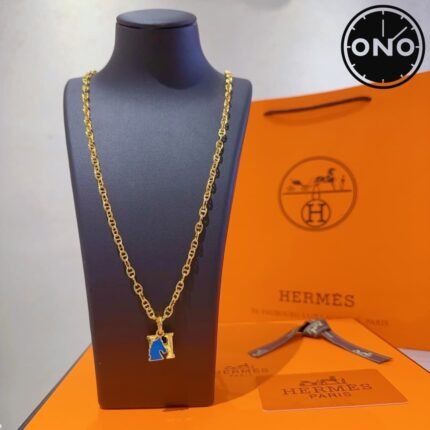 054 ONO hermes necklace 2025 new arrival top version & factory direct