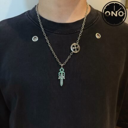 057 ONO chrome hearts necklace 2025 new arrival top version & factory direct