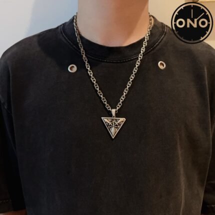 097 ONO chrome hearts necklace 2025 new arrival top version & factory direct