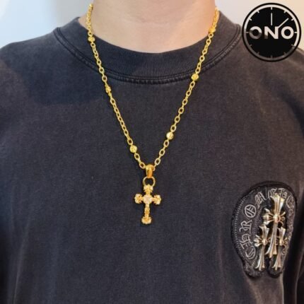 103 ONO chrome hearts necklace 2025 new arrival top version & factory direct